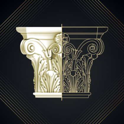 Pilaster Column Capital