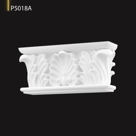 P5018A Stâlp din poliuretan. Coloană decorativă din poliuretan.