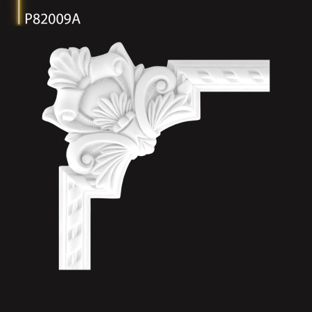 P82009A Modele de colț Brau de perete cu modele de decor clasic