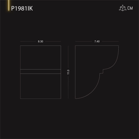 P1981IK Catalog de grinzi din spuma rigida poliuretan imitatie lemn