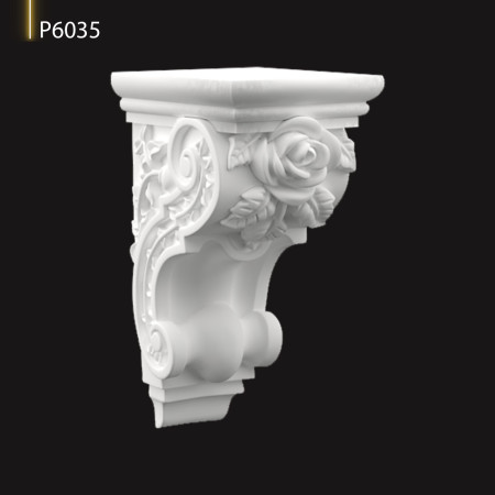 P6035 Fabricare console din poliuretan cu modele decorative