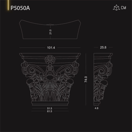 Coloanele din ipsos, capitelurile corintice și coloanele canelate sunt elemente importante care reunesc estetica și funcționalitatea în arhitectura clasică. Aceste elemente arhitecturale adaugă eleganță, bogăție și valoare istorică clădirilor. Aceste elem