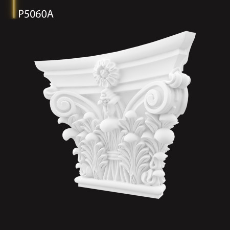 P5060A Preturi de coloana din poliuretan cu model otoman .