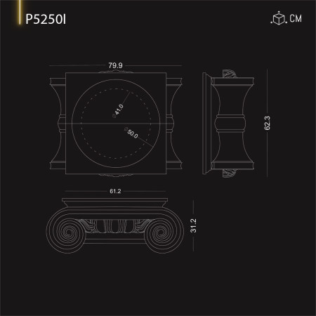 P5250I  Coloane Decorative
