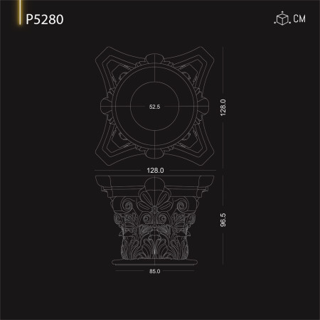 P5280 Preturi coloane interioare si exterioare din poliuretan 