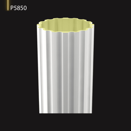 P5850 Coloană stâlp  din poliuretan .Coloană corintică decorativă din poliuretan