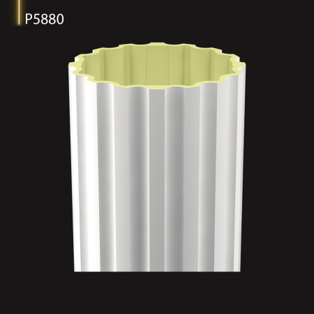 P5880 Capitele coloane decorative dorice, corintice din poliuretan