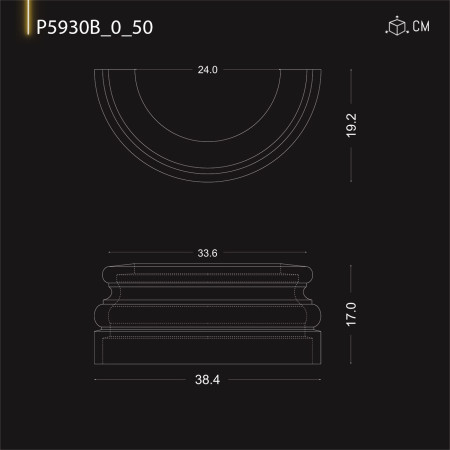 P5930B_0_50 Coloane dorice ,corintice din poliuretan .Producția de coloane decorative