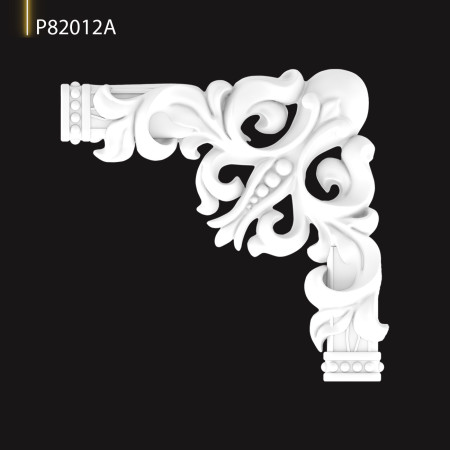 P82012A Brau decorativ pentru perete din poliuretan