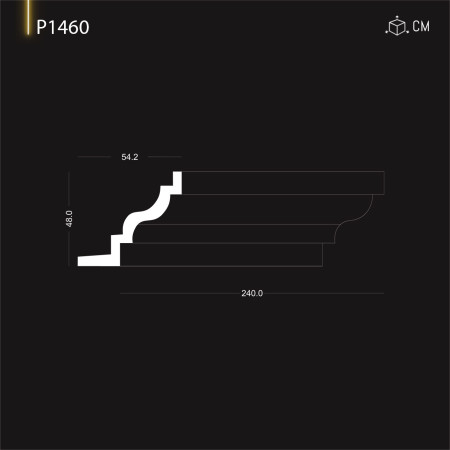 P1460 Prețuri pentru stâlp de fereastră cu modele decorative 