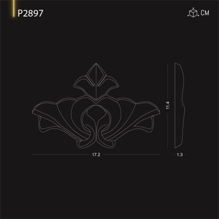 P2897 Productie de ornamente si decoratiuni de perete din poliuretan cu modele decorative