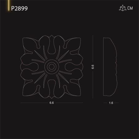 P2899 Tipuri de ornamente  si decoratiuni de perete din poliuretan cu modele decorative