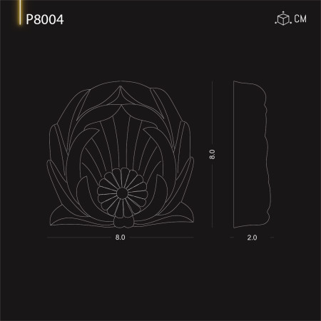 P8004 Productie de ornamente si decoratiuni de perete din poliuretan