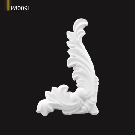 P8009L Productie de ornamente si decoratiuni de perete din poliuretan cu modele decorative