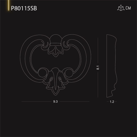 P80115SB Preturi de ornamente si decoratiuni de perete din poliuretan