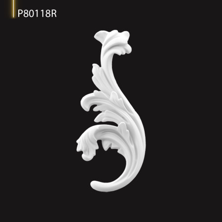 P80118R Modele de ornamente si decoratiuni de perete din poliuretan