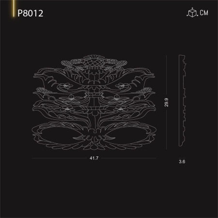 P8012 Productie de ornamente si decoratiuni de perete din poliuretan