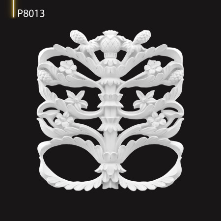 P8013 Modele ornamente decorative pentru perete  din poliuretan