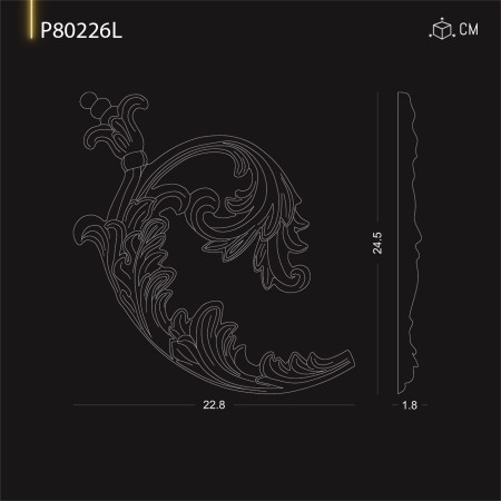 P80226L Modele ornamente din poliuretan