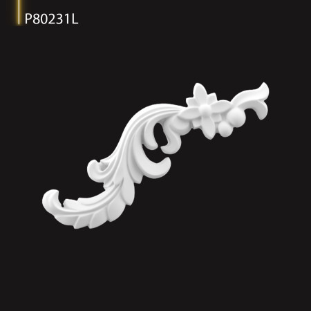 P80231L Tipuri de ornamente  si decoratiuni de perete din poliuretan cu modele decorative