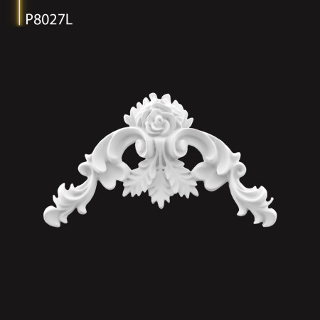 P8027L Productie de ornamente si decoratiuni de perete din poliuretan cu modele decorative