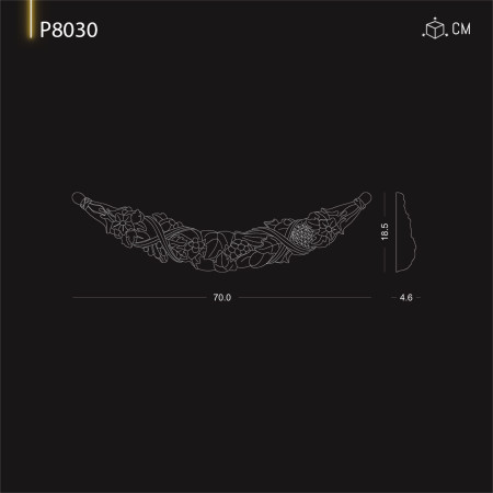 P8030 Productie de ornamente si decoratiuni de perete din poliuretan