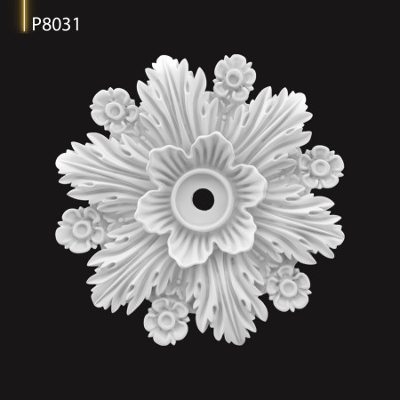 P8031 Preturi de ornamente si decoratiuni de perete din poliuretan cu modele decorative