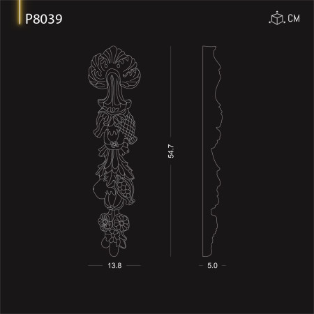 P8039 Productie de ornamente si decoratiuni de perete din poliuretan