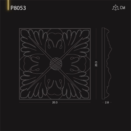 P8053 Productie de ornamente si decoratiuni de perete din poliuretan