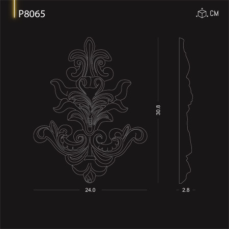 P8065 Preturi de ornamente si decoratiuni de perete din poliuretan