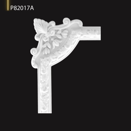 P82017A Decor clasic braucă poliuretan cu model Colț