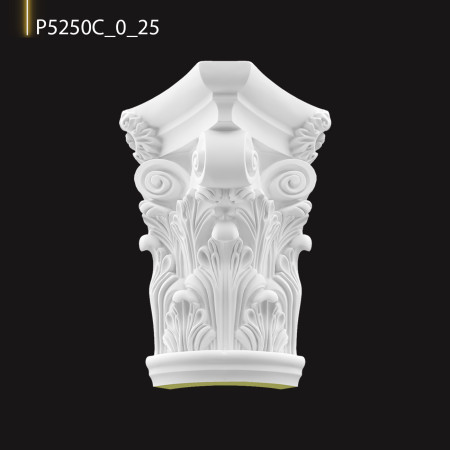 P5250C25 Coloane din poliuretan decorativ Ionic, doric , corintic.