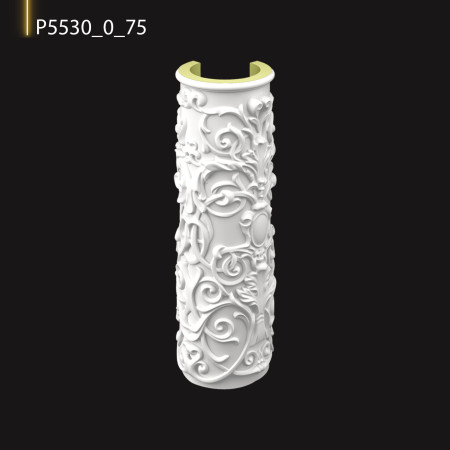 P5530_0_75 Coloană din poliuretan .Modele de capitel coloană decorativă în stil doric ,corintic și capitel coloana