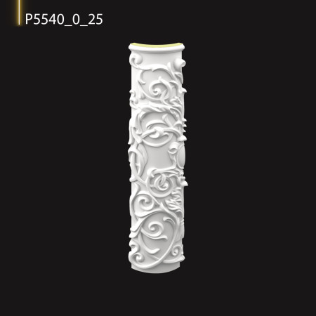 P5540_0_25 Coloană stâlp  din poliuretan .Coloană corintică decorativă din poliuretan