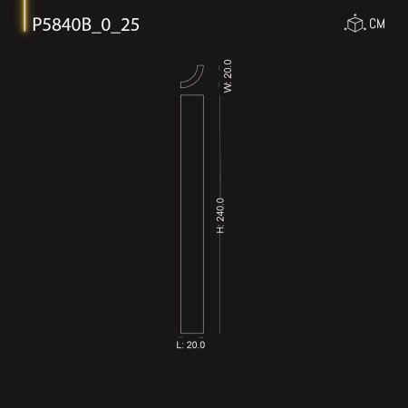 P5840B25 Fabricarea stâlpilor din poliuretan .Coloane și capiteluri corintice ,dorice din poliuretan