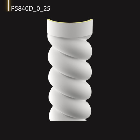 P5840D_0_25 Producția de capiteluri de poliuretan bizantine, romane ,grecești din poliuretan 