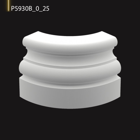 P5930B_0_25 Capitele coloane decorative dorice, corintice din poliuretan