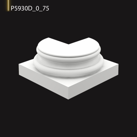 P5930D75 Capitetele otomane din poliuretan