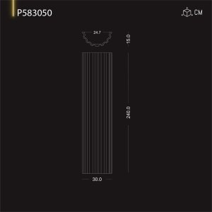 P583050 Capitele coloane decorative dorice, corintice din poliuretan