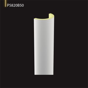 P5820B50 Producția  de stâlp de poliuretan.Coloane decorative dorice, corintice din poliuretan