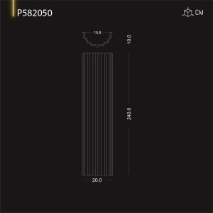 P582050 Stalpi spuma rigida poliuretan