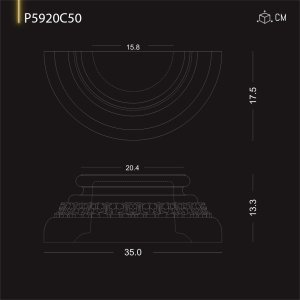 P5920C50 Stalpi spuma rigida poliuretan