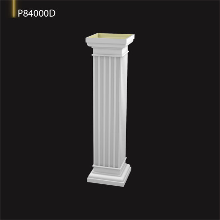 P84000D  Modele de coloane din poliuretan .Coloane decorative dorice, corintice