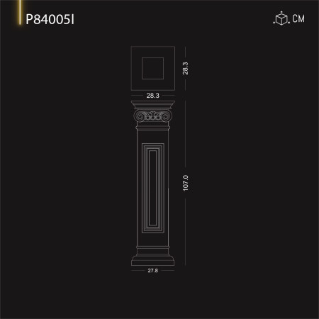 P84005I Coloane bizantine ,romane, grecesti din poliuretan 