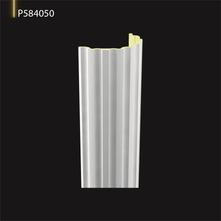 P584050 Poliuretan Coloană Canelată Modele P584050 Productie capiteluri de coloane din spuma rigida poliuretanica