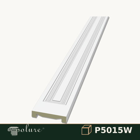 Pilastru Decorativ din Poliuretan 3x15x240 cm Panou Drept