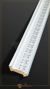 P81005 Poliuretan Cornișă Cu Model Modele Cornișă Decorativă din Poliuretan 6x6 cm Model Ornamental