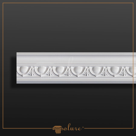P81005 Poliuretan Cornișă Cu Model Modele Cornișă Decorativă din Poliuretan 6x6 cm Model Ornamental