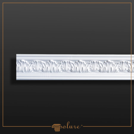 P81013 Poliuretan Cornișă Cu Model Modele Cornișă din Poliuretan cu Relief Clasica 7x7 cm