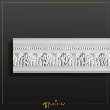 P81071 Poliuretan Cornișă Cu Model Modele Cornișă Decorativă din Poliuretan cu Model Clasic 11x9 cm